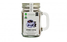 Kiwi Kisan Window Strong Coffee   Glass Jar  120 grams